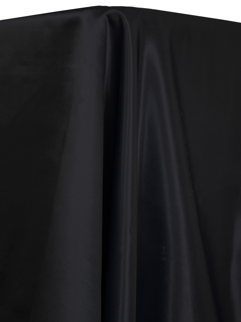 Poly satin black