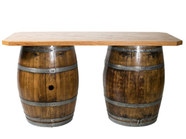WINE BARREL BAR 6FT