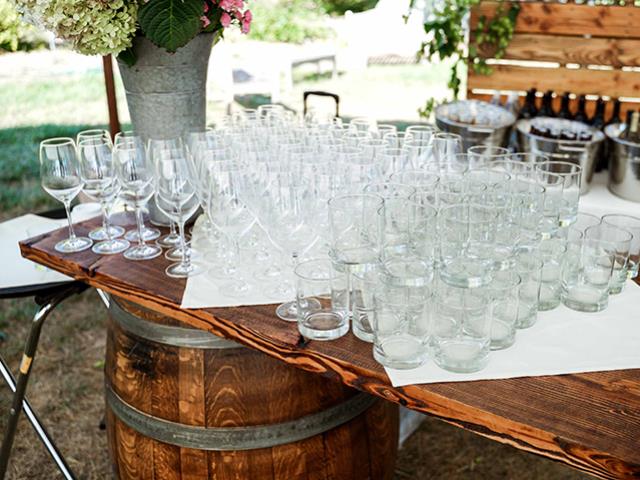 WINE BARREL BAR RUSTIC 8FT